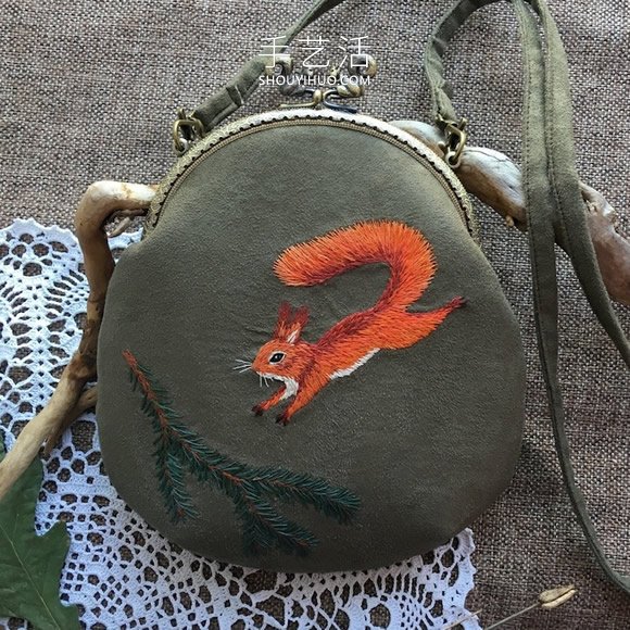 手工刺繡手袋 擁有迷人的林地生物和自然風(fēng)光 -  itrip.net.cn