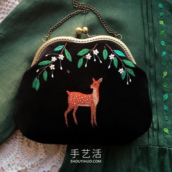 手工刺繡手袋 擁有迷人的林地生物和自然風(fēng)光 -  itrip.net.cn