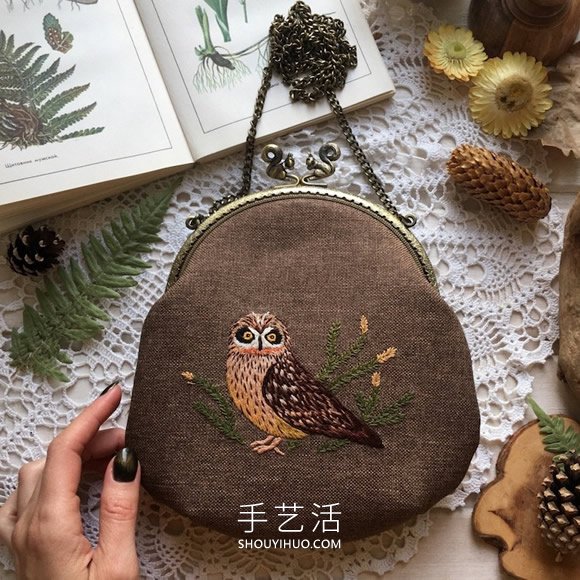 手工刺繡手袋 擁有迷人的林地生物和自然風(fēng)光 -  itrip.net.cn