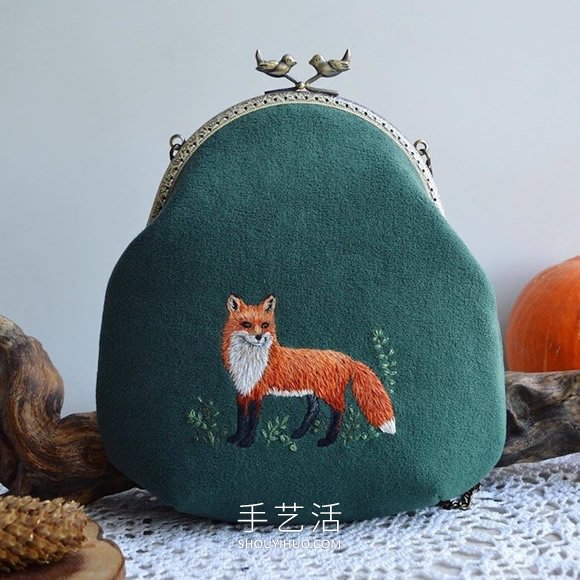 手工刺繡手袋 擁有迷人的林地生物和自然風(fēng)光 -  itrip.net.cn