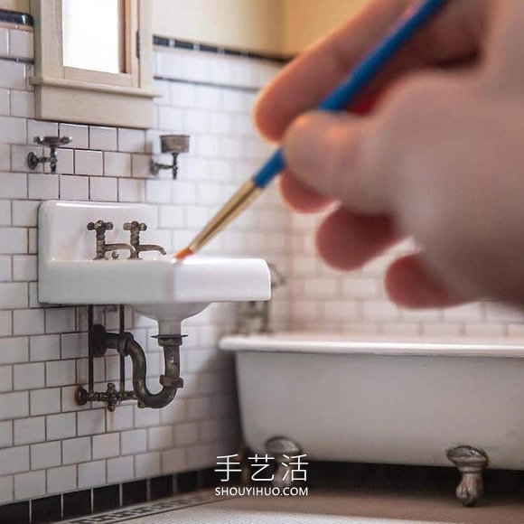 驚人的1:12比例！完美再現(xiàn)建筑內(nèi)部微縮模型 -  itrip.net.cn