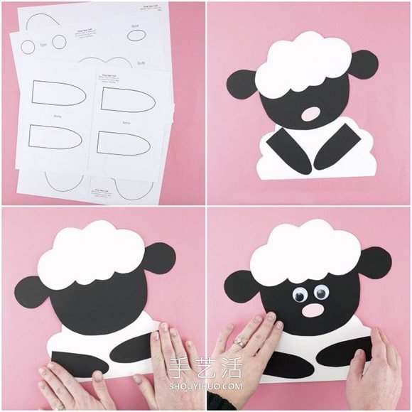 幼兒園手工制作農場動物的做法教程 -  itrip.net.cn