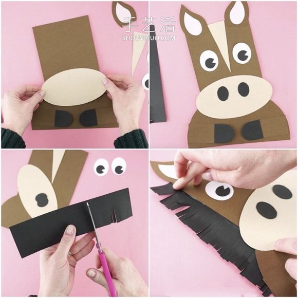 幼兒園手工制作農場動物的做法教程 -  itrip.net.cn