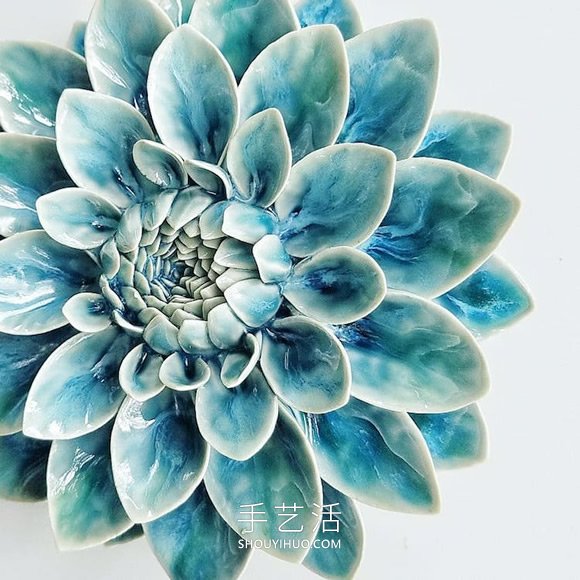 精美的手工瓷花！看起來像真正的美麗花朵 -  itrip.net.cn