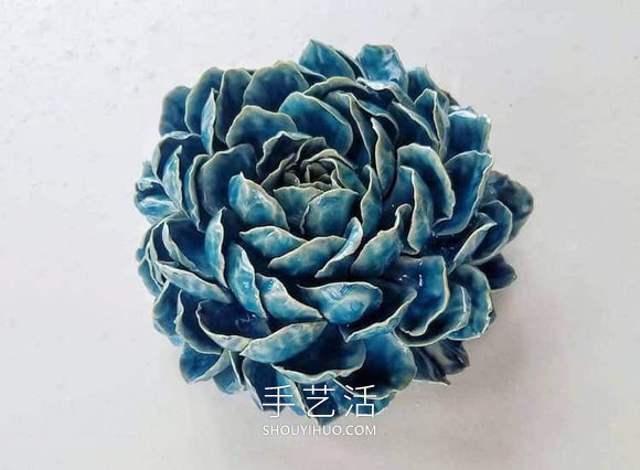 精美的手工瓷花！看起來像真正的美麗花朵 -  itrip.net.cn