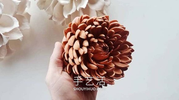 精美的手工瓷花！看起來像真正的美麗花朵 -  itrip.net.cn