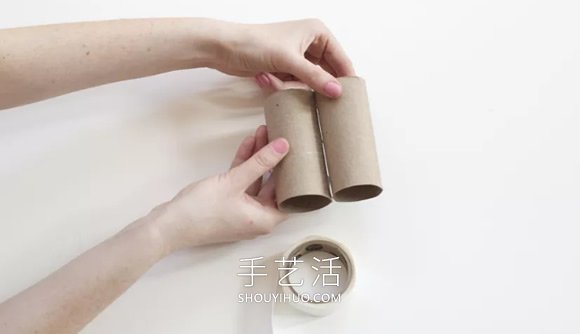 衛(wèi)生紙卷筒手工制作雙筒望遠(yuǎn)鏡的做法教程 -  itrip.net.cn