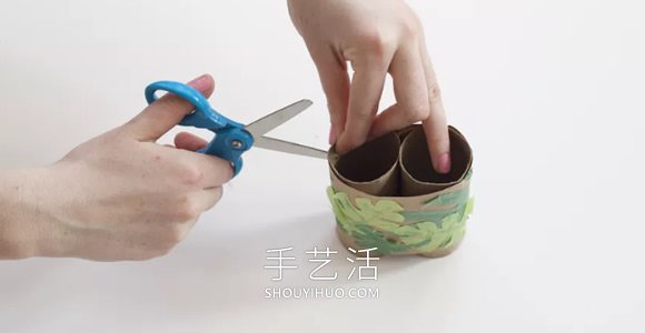 衛(wèi)生紙卷筒手工制作雙筒望遠(yuǎn)鏡的做法教程 -  itrip.net.cn