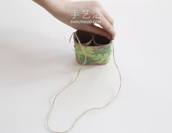 衛(wèi)生紙卷筒手工制作雙筒望遠(yuǎn)鏡的做法教程 -  itrip.net.cn