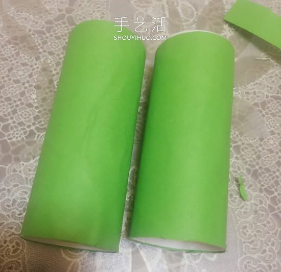 幼兒園手工制作卷紙筒毛毛蟲的做法教程 -  itrip.net.cn