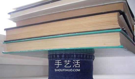 舊牛仔褲和膠帶紙筒手工制作首飾收納盒 -  itrip.net.cn
