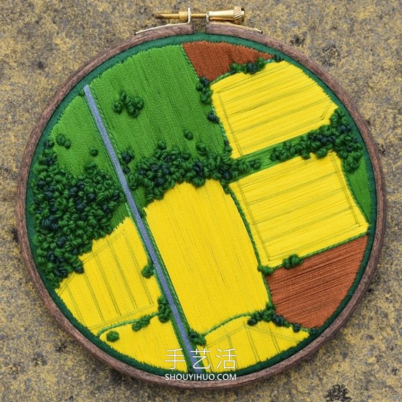 充滿活力的空中刺繡！捕捉了英國農(nóng)田的美麗 -  itrip.net.cn