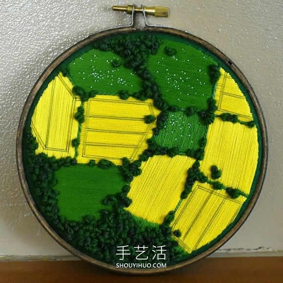 充滿活力的空中刺繡！捕捉了英國農(nóng)田的美麗 -  itrip.net.cn