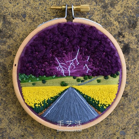 充滿活力的空中刺繡！捕捉了英國農(nóng)田的美麗 -  itrip.net.cn