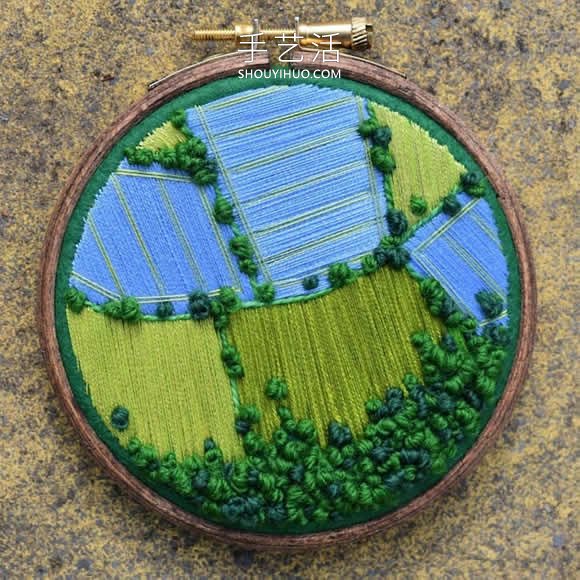 充滿活力的空中刺繡！捕捉了英國農(nóng)田的美麗 -  itrip.net.cn