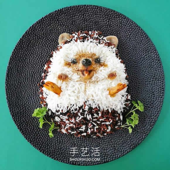 食品造型師精心制作美味的可食用菜肴擺盤 -  itrip.net.cn