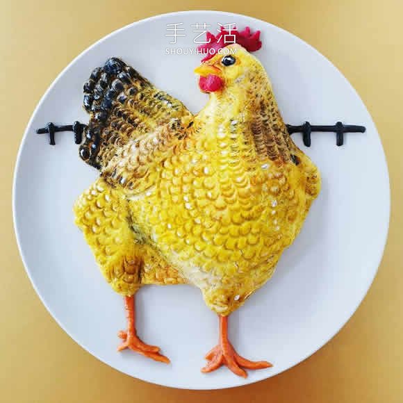 食品造型師精心制作美味的可食用菜肴擺盤 -  itrip.net.cn