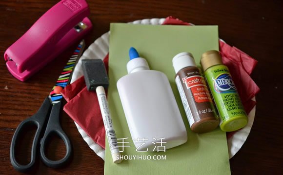 幼兒園簡單手工制作紅蘋果的做法教程 -  itrip.net.cn