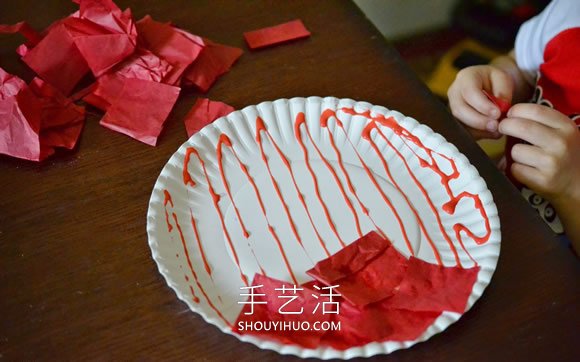 幼兒園簡單手工制作紅蘋果的做法教程 -  itrip.net.cn