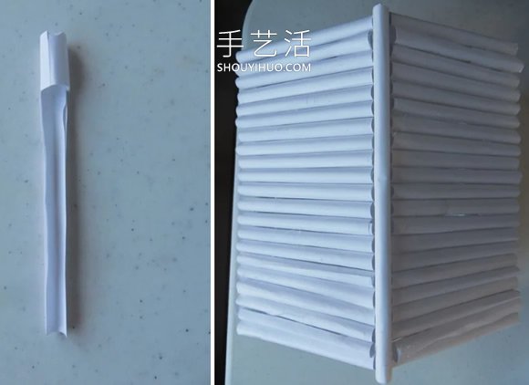 用紙做逼真小木屋模型的做法教程 -  itrip.net.cn