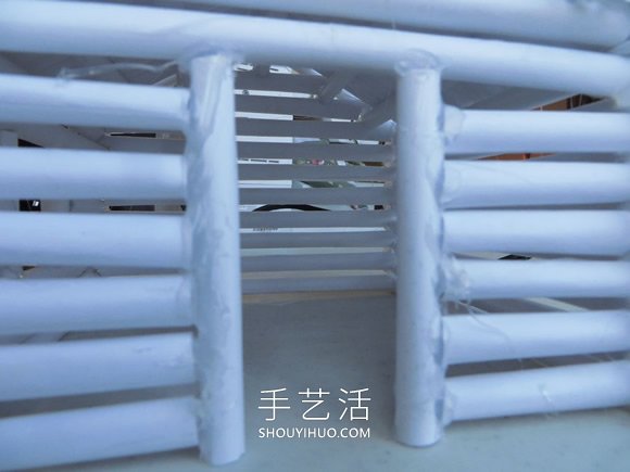 用紙做逼真小木屋模型的做法教程 -  itrip.net.cn