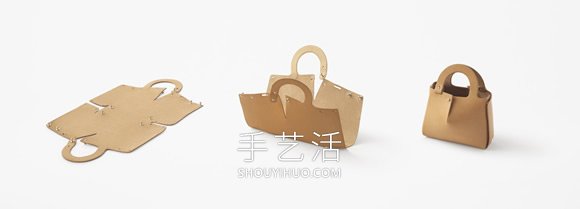 DIY平面至立體包款！用皮革折成手提袋 mai -  itrip.net.cn