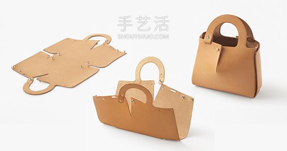 DIY平面至立體包款！用皮革折成手提袋 mai -  itrip.net.cn