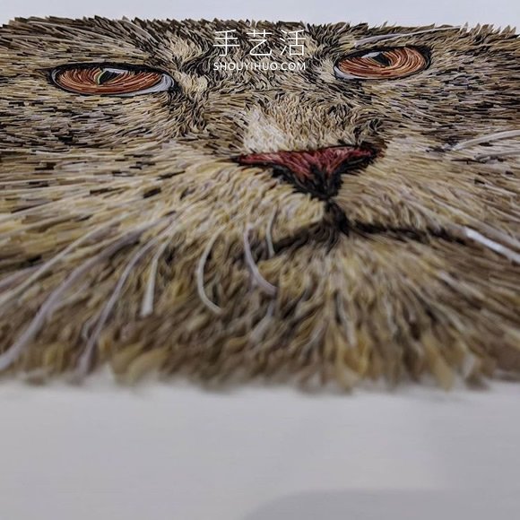 衍紙藝術(shù)家創(chuàng)作“超現(xiàn)實”動物肖像作品 -  itrip.net.cn