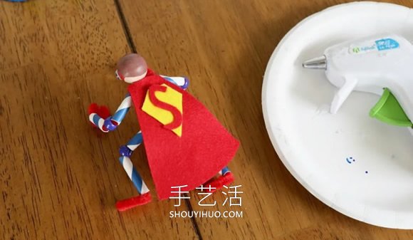 扭扭棒超人手工制作步驟教程圖片 -  itrip.net.cn