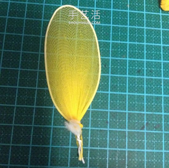如何制作絲網(wǎng)花：絲網(wǎng)花向日葵制作圖解教程 -  itrip.net.cn