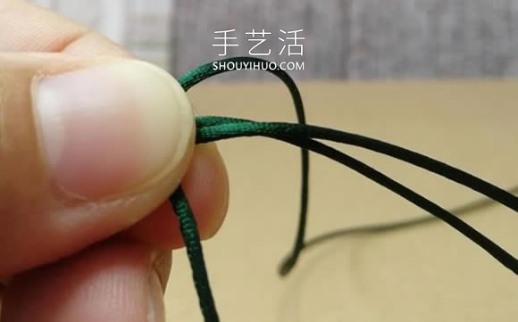 桃花結(jié)手鏈編法圖解教程從頭到尾 -  itrip.net.cn