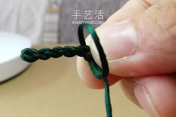 桃花結(jié)手鏈編法圖解教程從頭到尾 -  itrip.net.cn