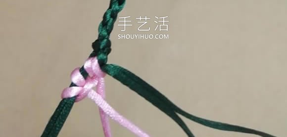 桃花結(jié)手鏈編法圖解教程從頭到尾 -  itrip.net.cn