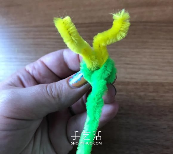 幼兒園扭扭棒翼龍手工制作方法圖片 -  itrip.net.cn