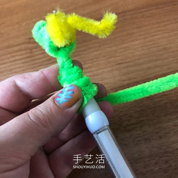 幼兒園扭扭棒翼龍手工制作方法圖片 -  itrip.net.cn