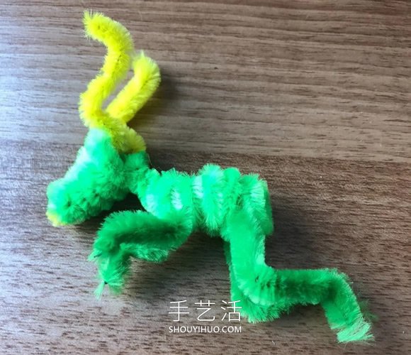 幼兒園扭扭棒翼龍手工制作方法圖片 -  itrip.net.cn