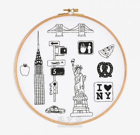 精美刺繡工藝品鑒賞圖片大全 -  itrip.net.cn