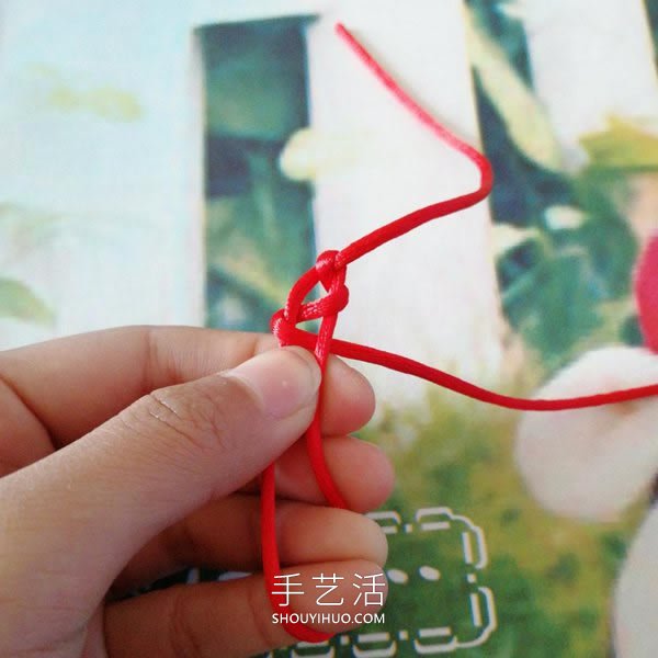 紅繩手鏈編法圖解教程簡單含打結(jié) -  itrip.net.cn