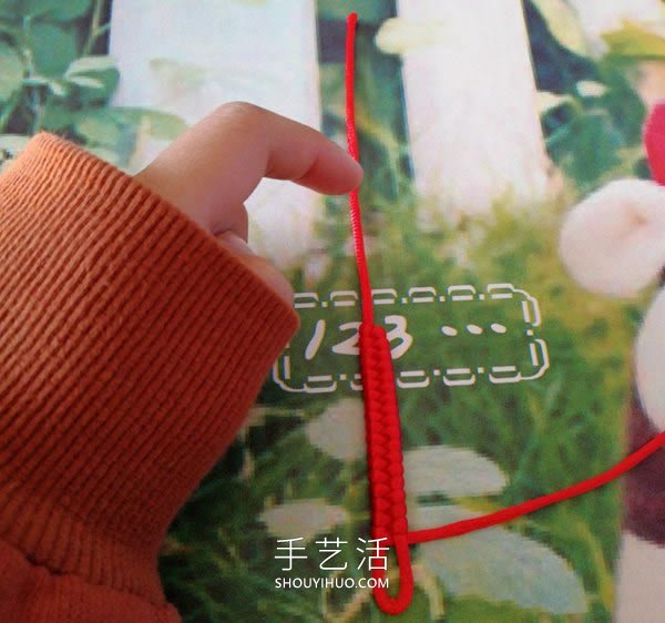 紅繩手鏈編法圖解教程簡單含打結(jié) -  itrip.net.cn
