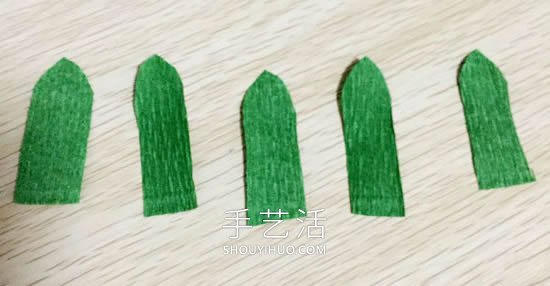 康乃馨皺紋紙花的手工制作方法圖解教程 -  itrip.net.cn