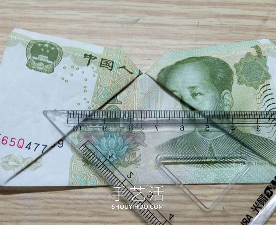 如何用紙幣折戒指愛心的方法步驟圖解教程 -  itrip.net.cn