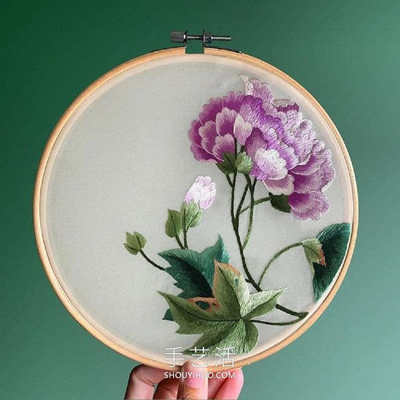 精致花鳥刺繡圖片！針線勾勒出絕美孔雀、花蝶 -  itrip.net.cn
