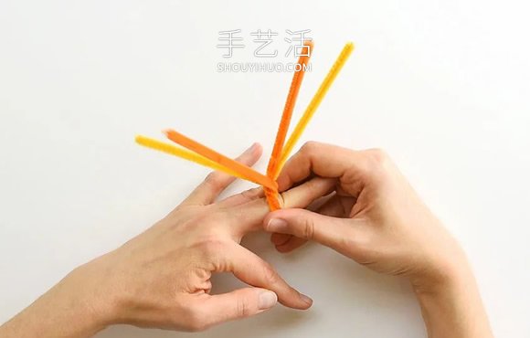 扭扭棒手工制作蝴蝶戒指的做法教程 -  itrip.net.cn