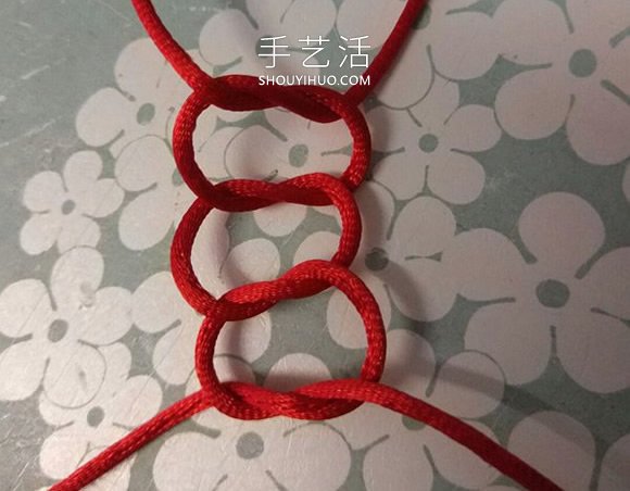 藻井結(jié)手鏈的編法圖解教程含收尾 -  itrip.net.cn