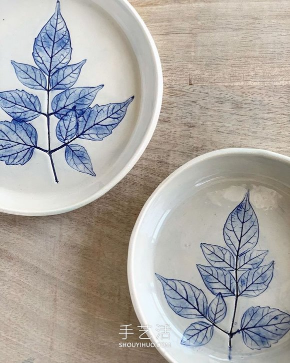 用真實(shí)花朵手工制作精美的陶瓷工藝品 -  itrip.net.cn