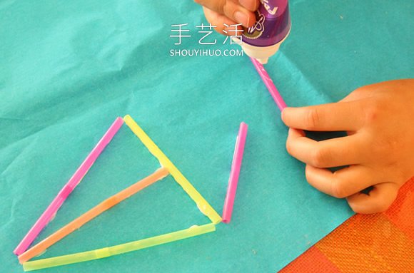 簡單吸管風箏手工制作圖解教程 -  itrip.net.cn