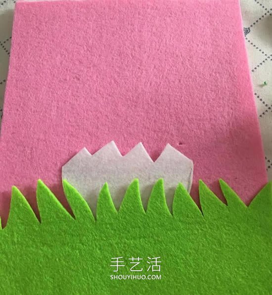 不織布手工制作出殼的小雞的做法教程 -  itrip.net.cn