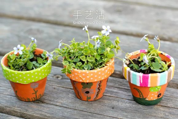 可愛迷你花盆怎么做，看看紙膠帶創(chuàng)意用法！ -  itrip.net.cn