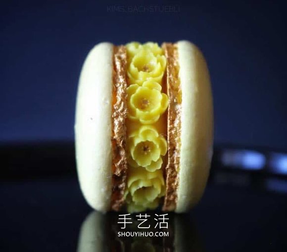 她將普通的馬卡龍變成精美的可食用雕塑！ -  itrip.net.cn