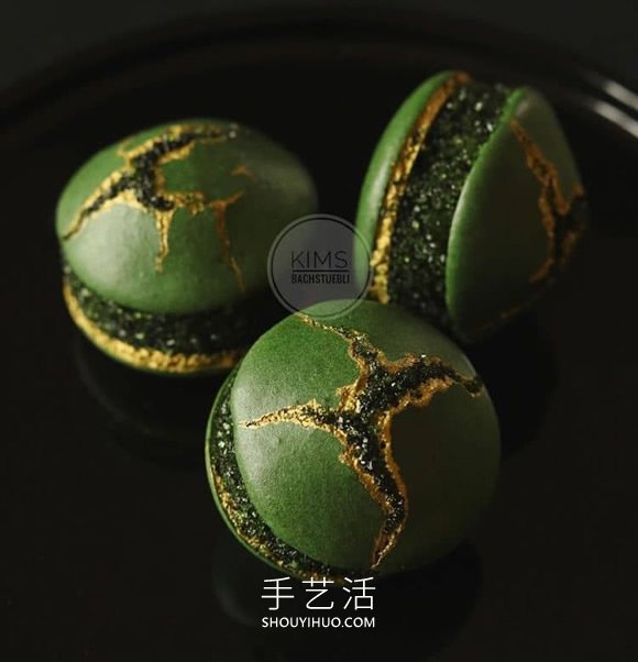 她將普通的馬卡龍變成精美的可食用雕塑！ -  itrip.net.cn